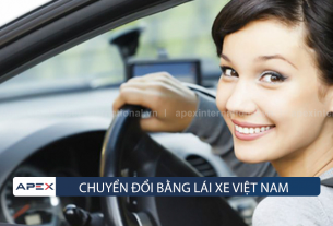 Chuyển đổi bằng lái xe Việt Nam