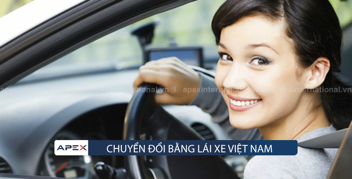 Chuyển đổi bằng lái xe Việt Nam