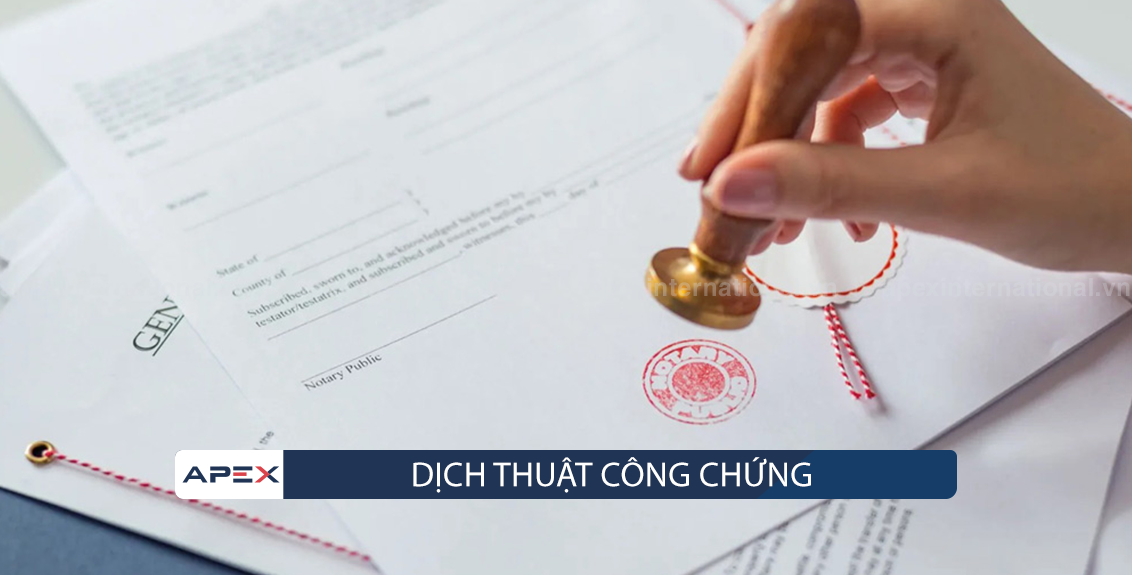 Dịch thuật công chứng