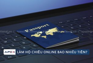 Làm hộ chiếu online bao nhiêu tiền?