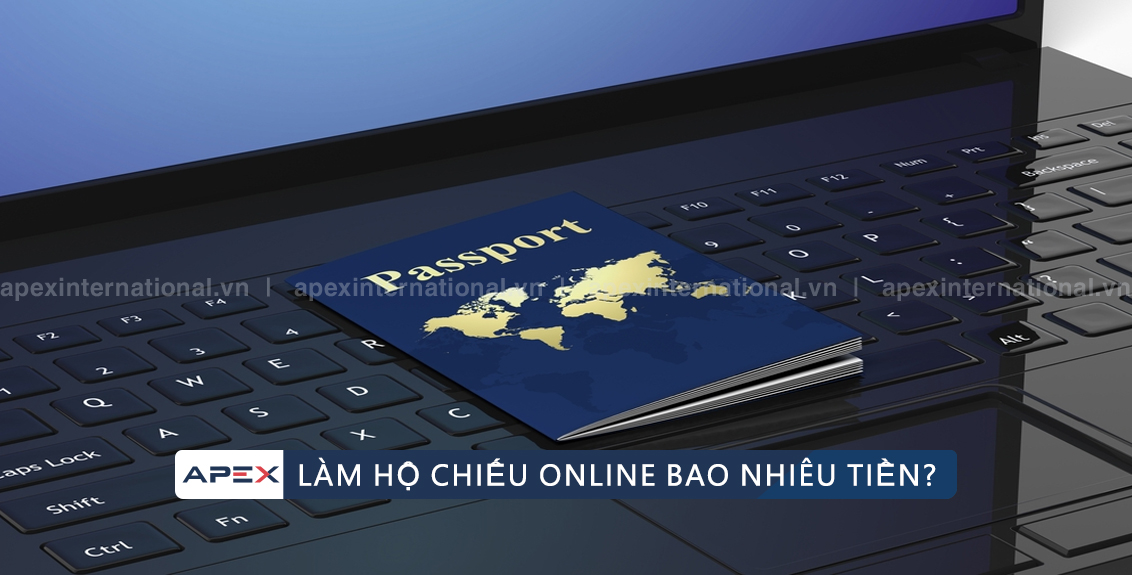 Làm hộ chiếu online bao nhiêu tiền?