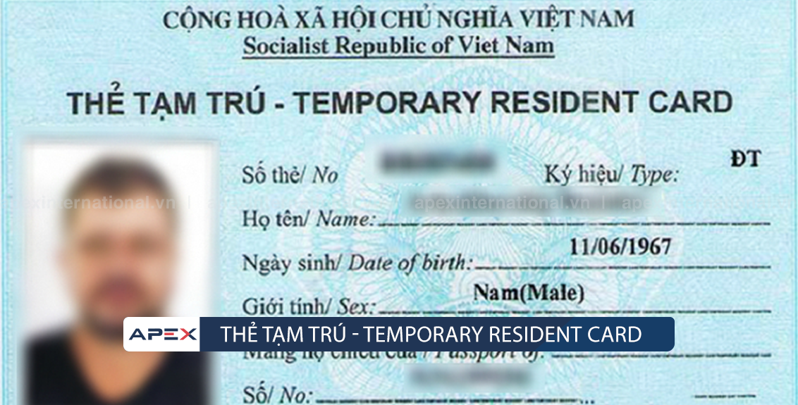 Thẻ tạm trú cho người nước ngoài