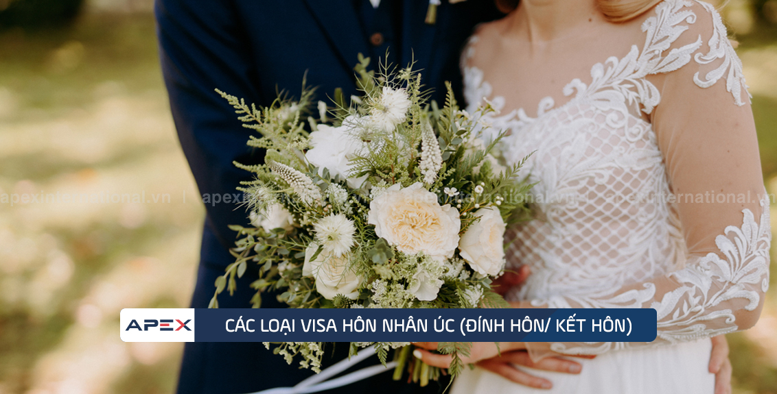 Thông tin tổng hợp: Các loại visa hôn nhân Úc (đính hôn/ kết hôn) 