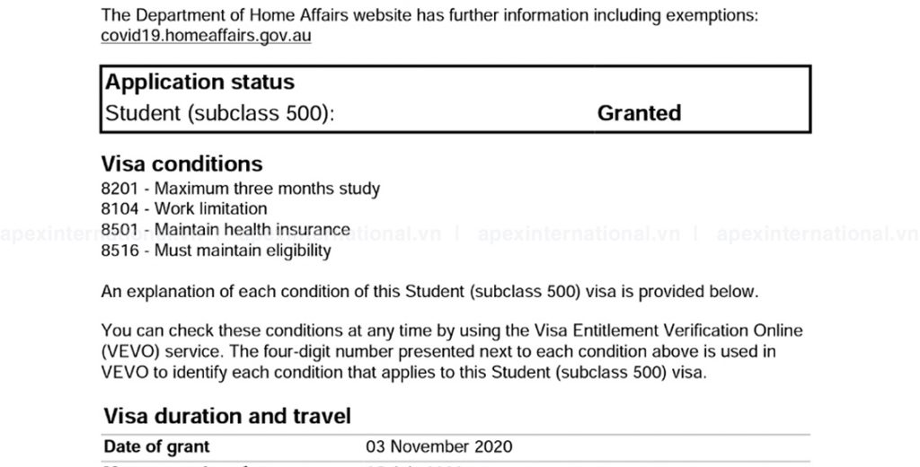 Visa Úc 500 là gì? Hồ sơ xin visa du học Úc 500